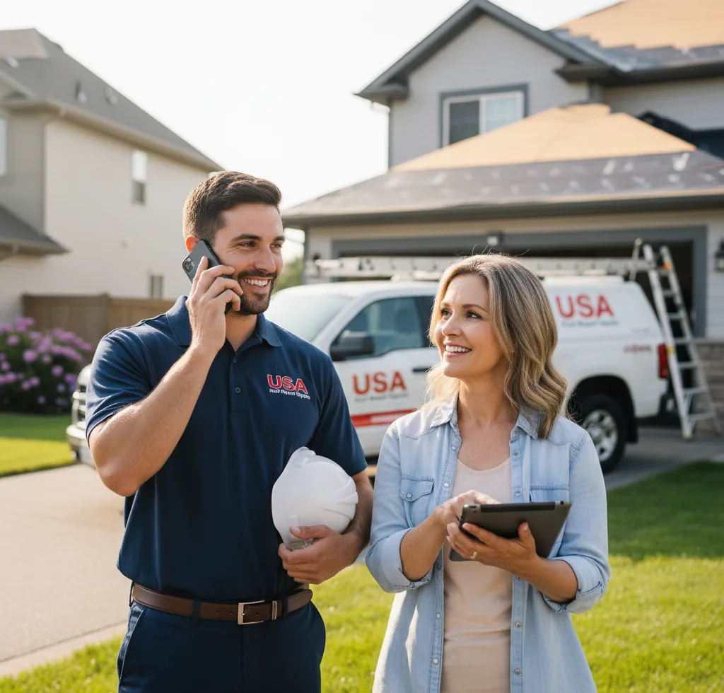 USA Roof Repair Experts customer support in Union Gap